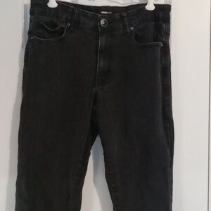 Fashion Nova Dark Charcoal Slim Jeans